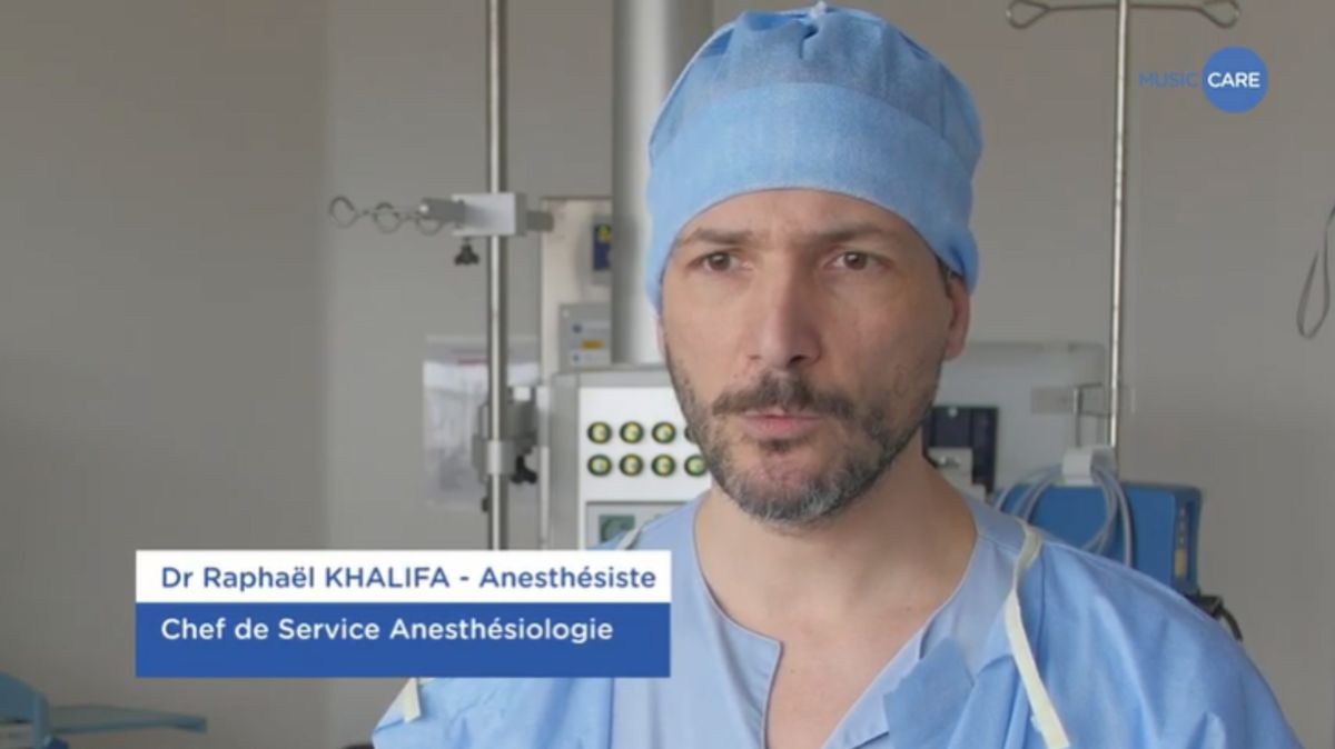 Music Care SAINT NAZAIRE Témoignages BLOC OPERATOIRE